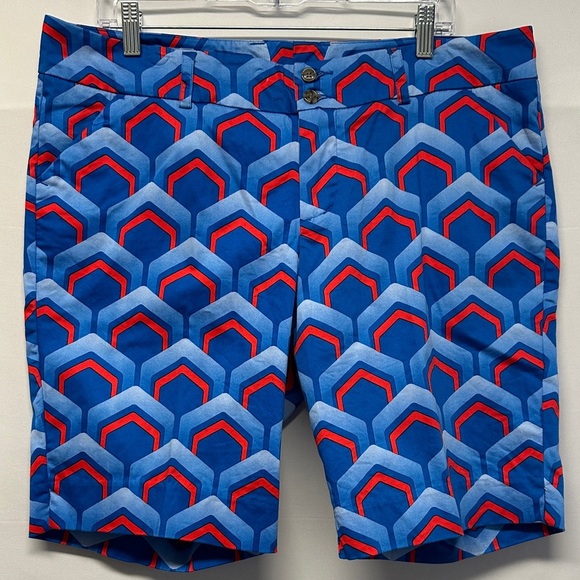 Loudmouth Golf Lounge Lizard Women's Bermuda Short - Picture 1 of 4